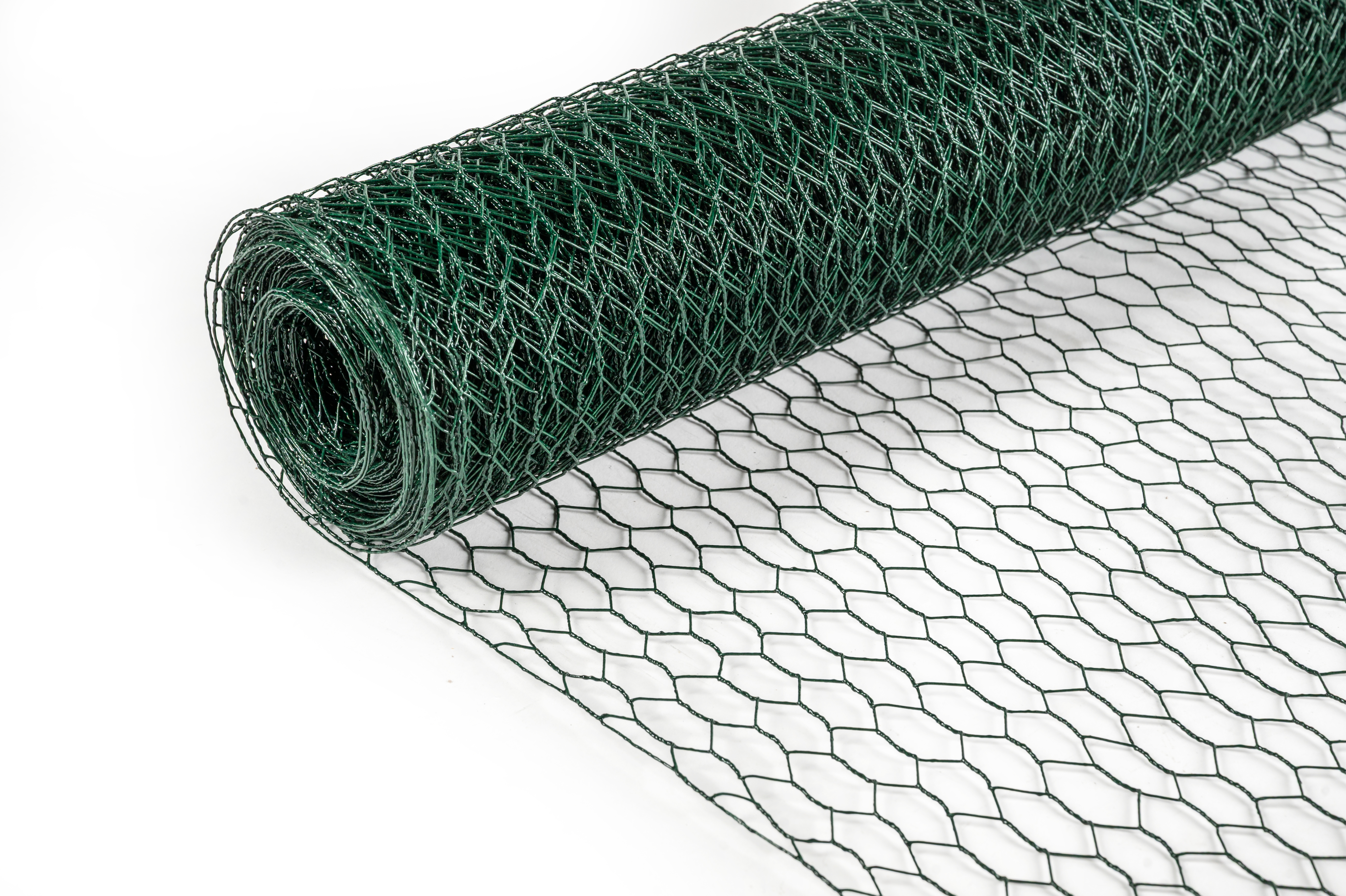 Šestihranné pletivo/PVC/30/25 m