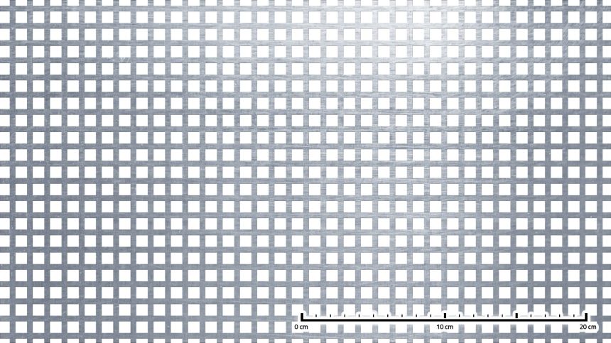 Děrovaný plech Qg 8/12x1,5 ocel 1x2 m